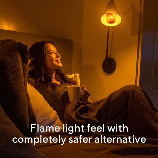 LED Flame Effect Light Bulb